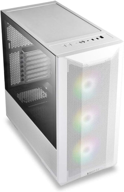 Lian-Li LAN2MRX Tempered Glass Atx Case, Black