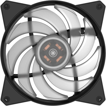 Cooler Master MasterFan MF120R RGB Case Fan 'RGB LED, Silent Cooling Technology, 120mm' R4-C1DS-20PC-R1