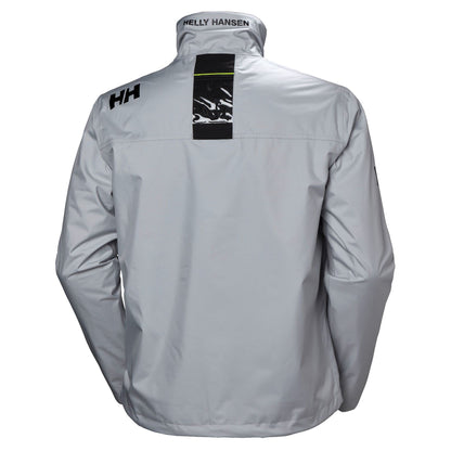 Helly-Hansen Men's Crew Midlayer Waterproof Sailing Jacket Crew Midlayer Fleece Lined Waterproof Windproof Rain Jacket