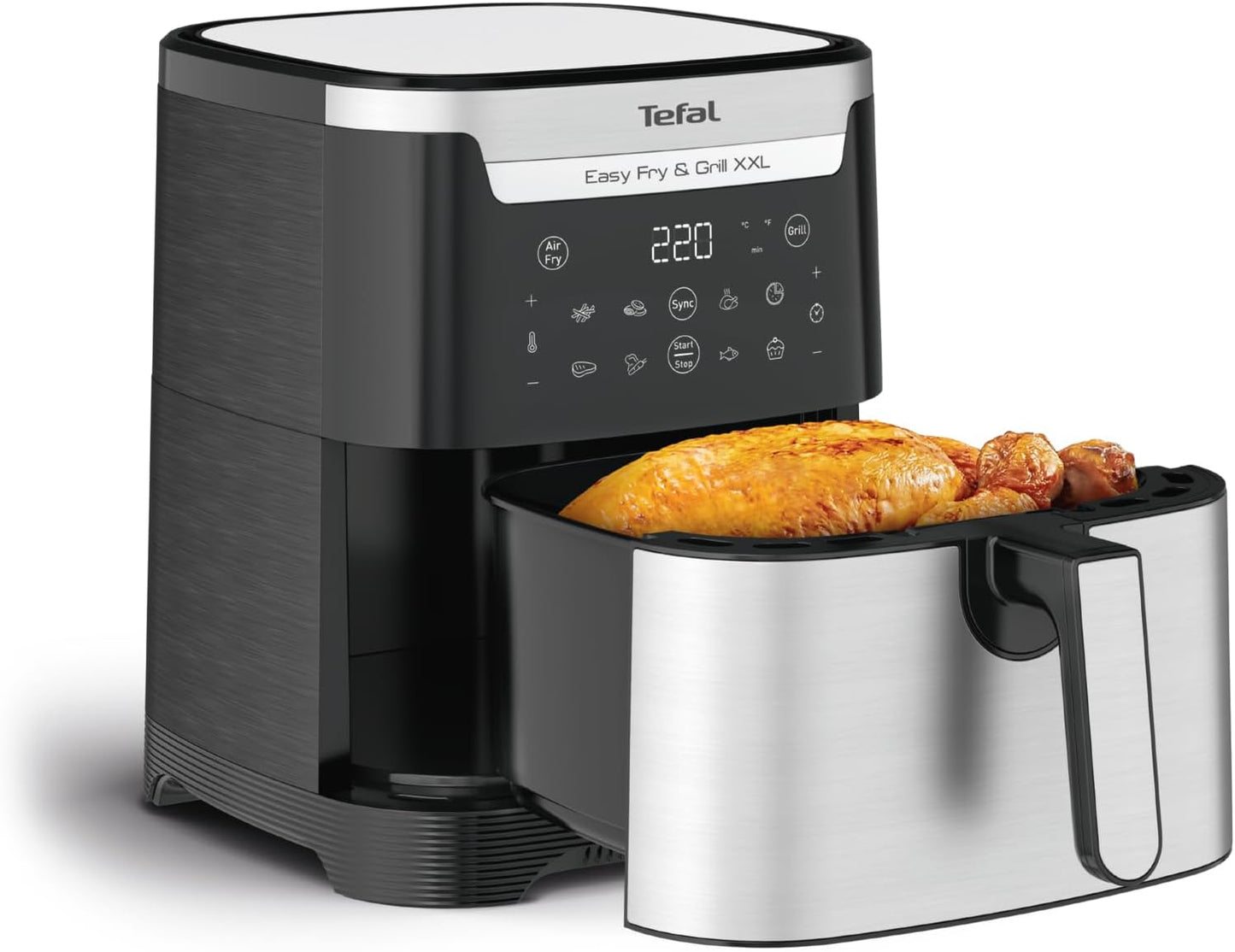 TEFAL Air Fryer | Easy Fry Essential |3.5 L Capacity | 1430W | Healthy Cooking |Adjustable Temperature | 2 Years Warranty | EY130840