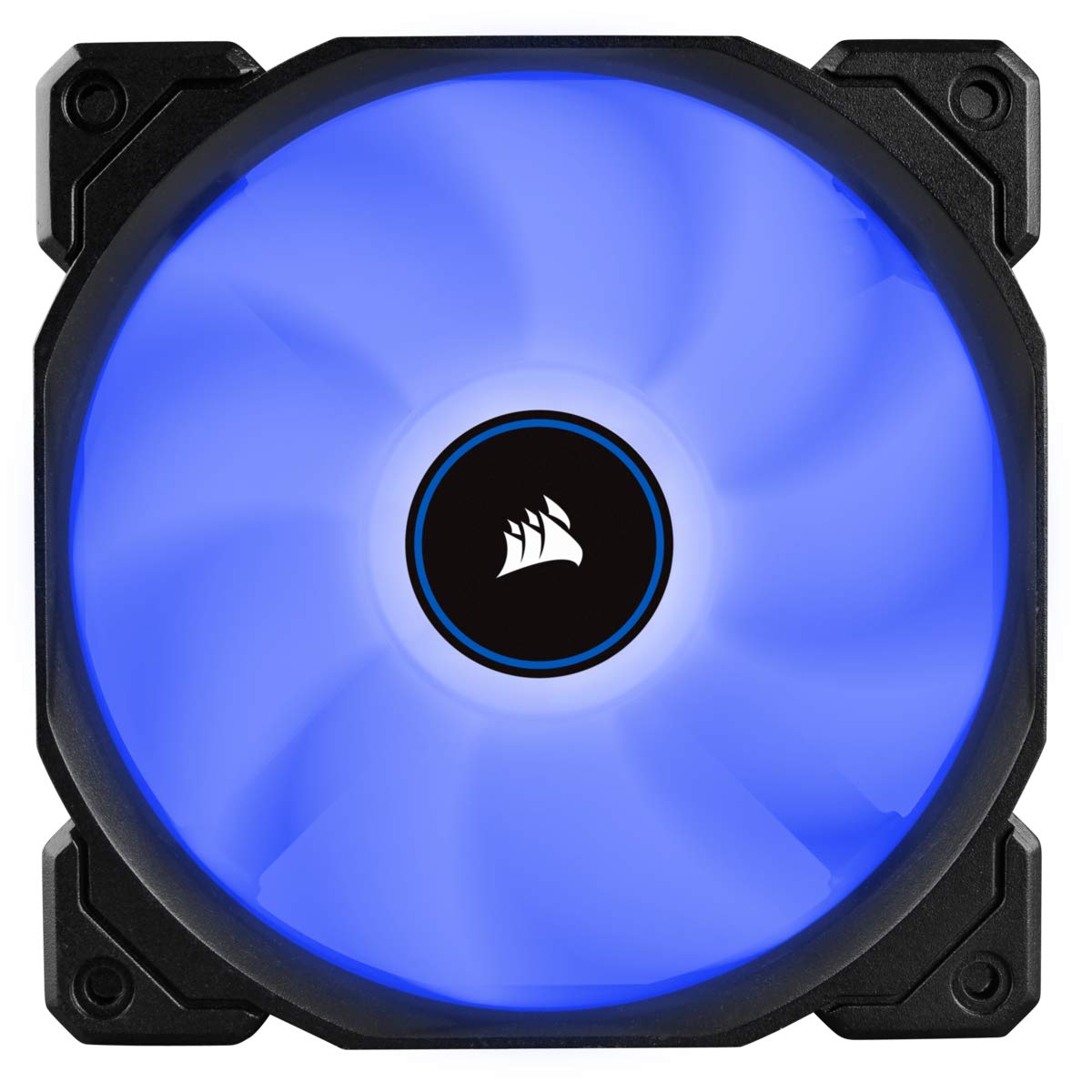 CORSAIR AF140 LED Low Noise Cooling Fan, Dual Pack - White, 140 mm