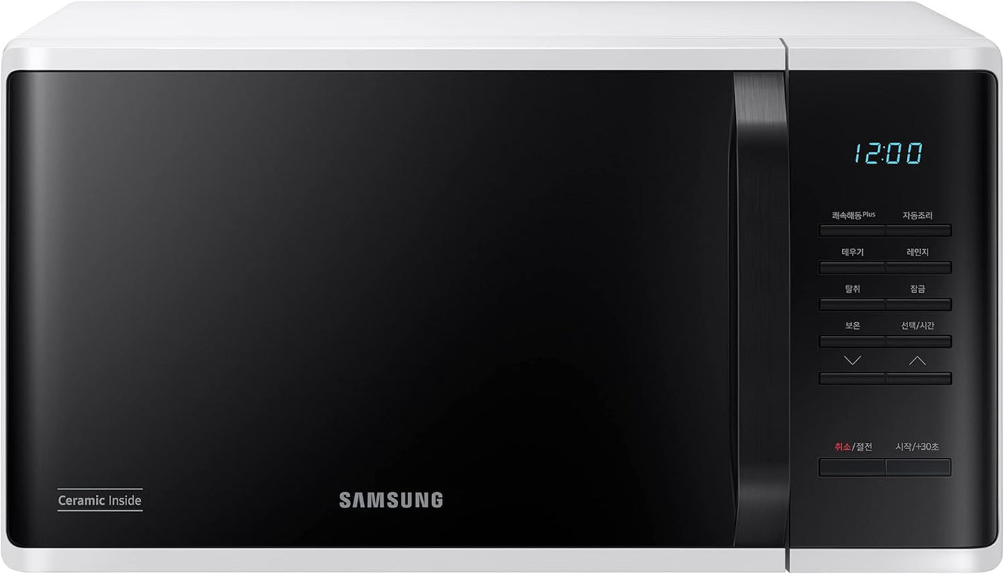 Samsung MS23K3513AW Solo Microwave, 800W, 23 Litre, White