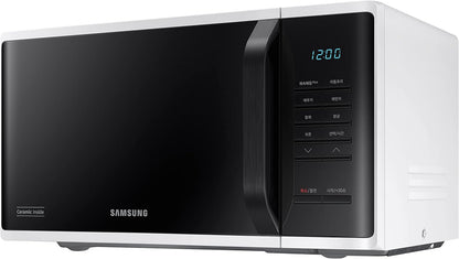 Samsung MS23K3513AW Solo Microwave, 800W, 23 Litre, White