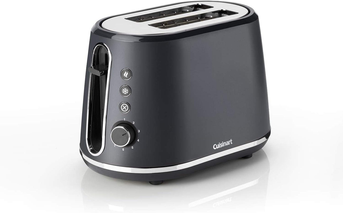 Cuisinart 2 Slice Toaster, 7 Toast Levels, White, 1000W, CPT780WU