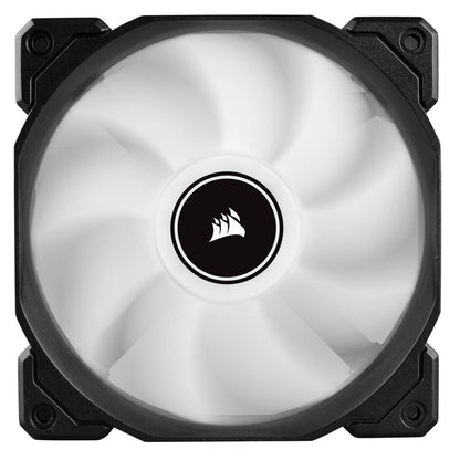 CORSAIR AF140 LED Low Noise Cooling Fan, Dual Pack - White, 140 mm