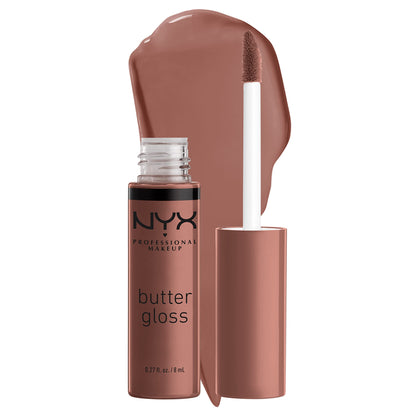 NYX PROFESSIONAL MAKEUP Butter Gloss, Strawberry Parfait, 0.27 Ounce