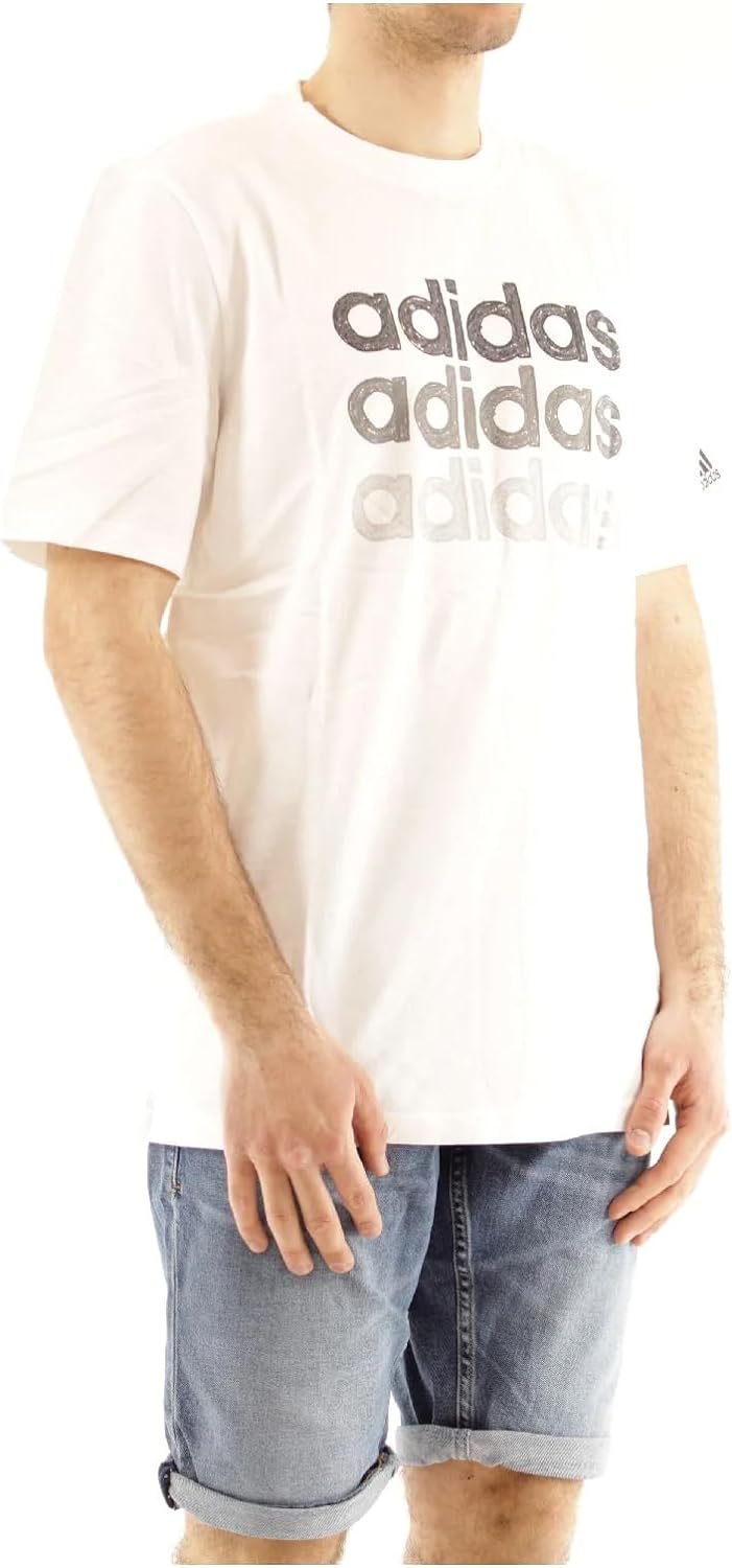 adidas Men's Multi Linear Sportswear Graphic T-Shirt