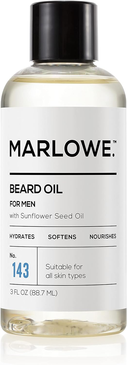 Marlowe. No. 143 Men's Beard Oil 90ml