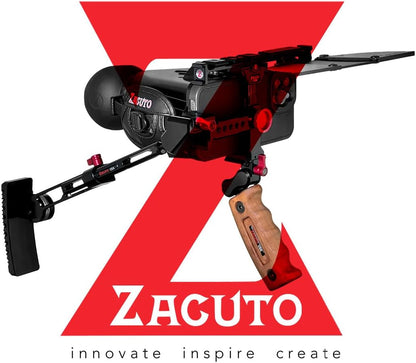 Zacuto Director’s Rig | Smartphone Video Rig with Smart Z Finder, Director’s Grip, Accessory Rail, Bridge, Diopters & Anti-Fog Shields | Filmmaking & Content Creator Accessories for Mobile Phones