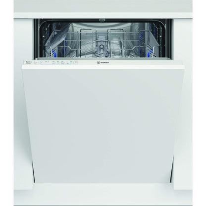 Indesit Built in Full Integrated 13 Place Settings Dishwasher, 11 Litre Capacity, White