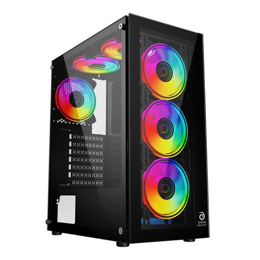 Game Sekret Gaming PC - Intel Core i5 12th Gen. Processor, RTX 4060 OC 8GB GPU, 16GB Memory, 1TB NVMe SSD, Win 11 Pro Gaming PC Bundle