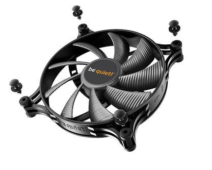 be quiet! Shadow Wings 2 140mm PWM, BL087, Cooling Fan, Black