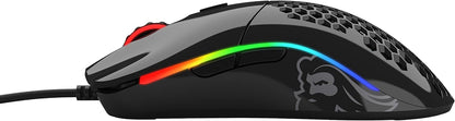 Glorious Model O Wireless Gaming Mouse - RGB 69g Superlight Ergonomic Wireless Gaming Mouse - Backlit Honeycomb Shell Design Gaming Mice (Matte White)