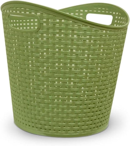 Cleany Genie Multi-Purpose Flexible Laundry Basket for Clothes - Green 38 x 38 x 38 cm