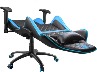 Cougar Gaming Chair Armor One, Steel-Frame, Breathable Pvc Leather, 180° Recliner System, 120Kg Weight Capacity, 2D Adjustable Arm-Rest, Steel 5-Star Base