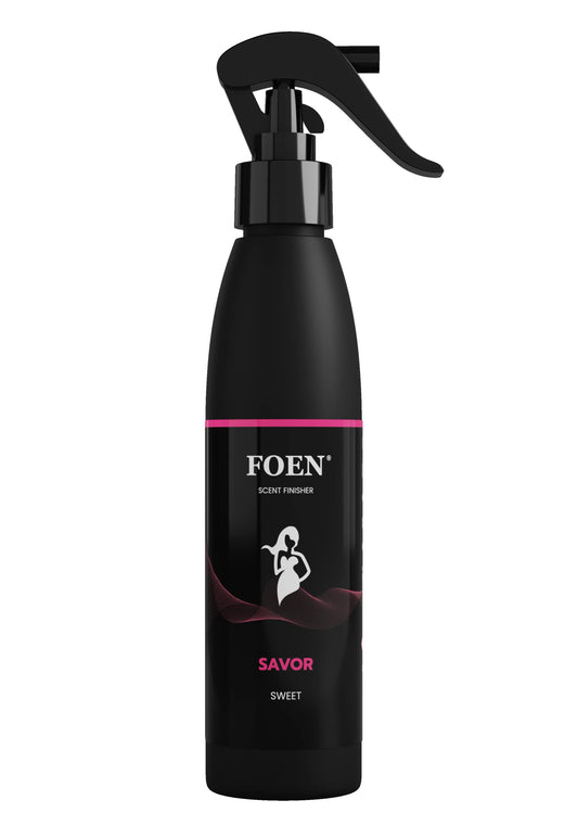 FOEN Scent Finisher | Luxury Car Perfume, Car Air Freshener, Home Fragrance | Sweet Durable Scent | Odor Remover | Perfect Scent for Car, Home, Office 200ml - SAVOR