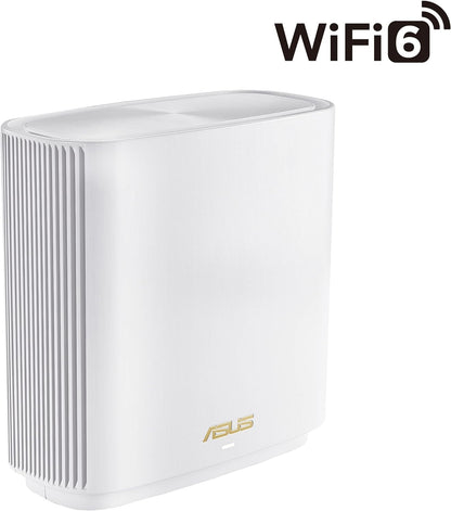 ASUS ZenWiFi XT9 AX7800 Tri-Band WiFi 6 Mesh WiFi System, 802.11ax, up to 5700 sq ft & 6+ rooms, AiMesh, Lifetime Free Internet Security, Parental Controls, Easy Setup, 2.5G WAN port