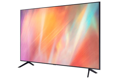 Samsung 85 Inch TV UHD 4K Processor Slim Look Built In Receiver - UA85AU7000UXZN (2021 Model)