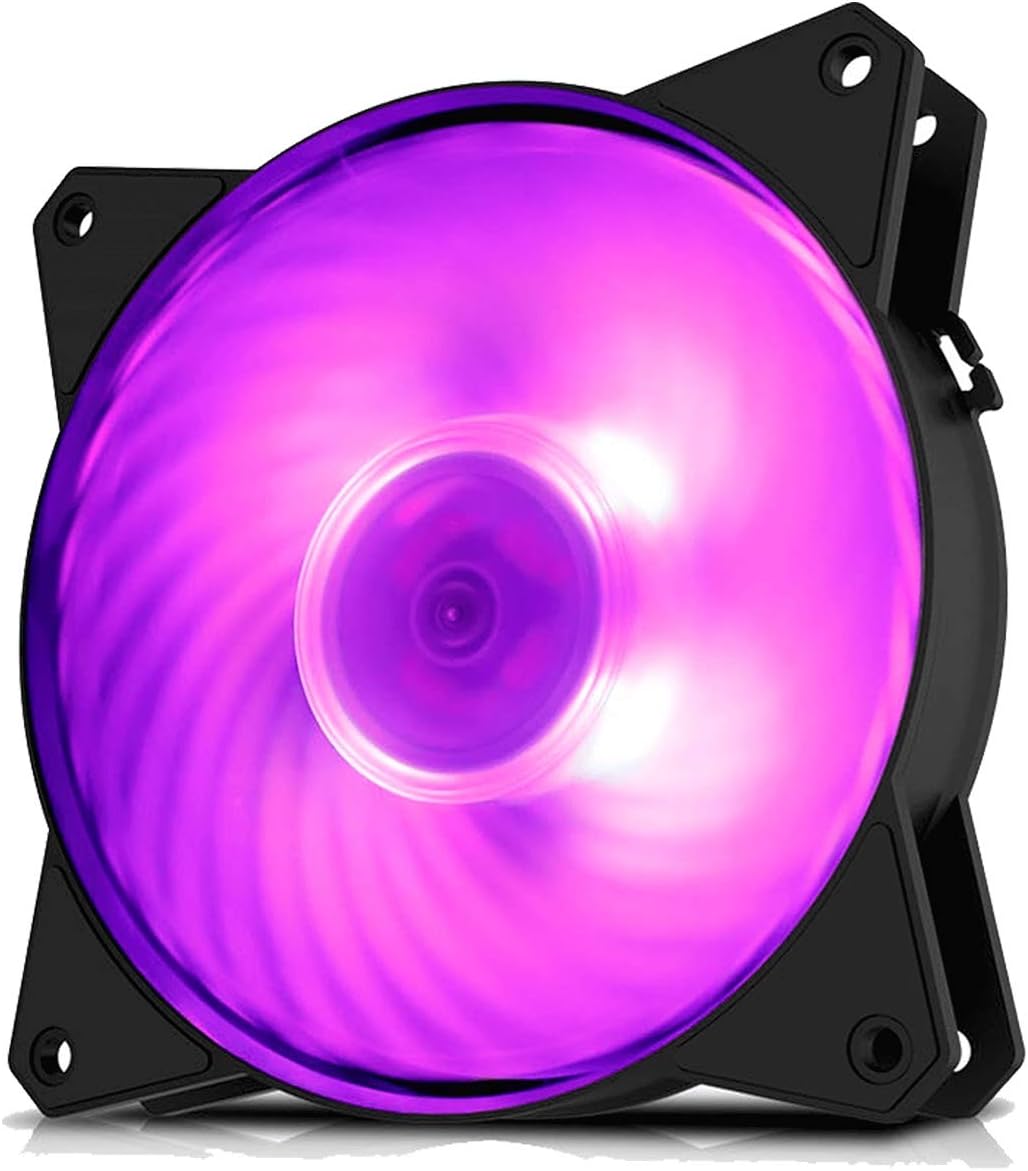 Cooler Master MasterFan MF120R RGB Case Fan 'RGB LED, Silent Cooling Technology, 120mm' R4-C1DS-20PC-R1