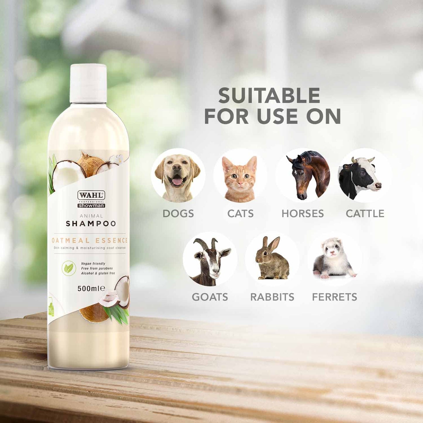 Wahl Mucky Puppy Shampoo, Dog Shampoo, Shampoo for Pets, Gentle Pet Friendly Formula, Sensitive Skin, Shampoo for Young Animals, Ready-to-Use, Remove Dirt.