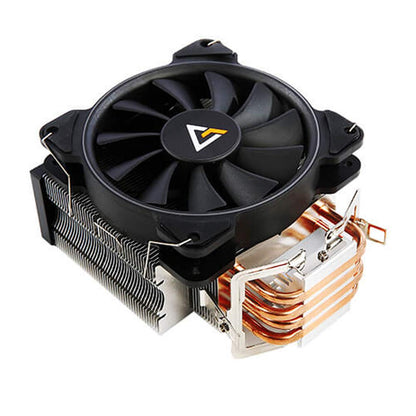 Antec CPU Cooler, A400 RGB, 4-Pin Connector PWM Silent Fan for Intel LGA 775/1150 / 1151/1155 / 1156/1366 / 2011/2066 & AMD Socket FM2 / FM1 / AM3+ / AM3 / AM2 + / AM2 / AM4