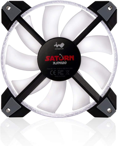 IN WIN Inwin Saturn 120mm ADDRessable RGB Triple Fan Kit (Controller Included)