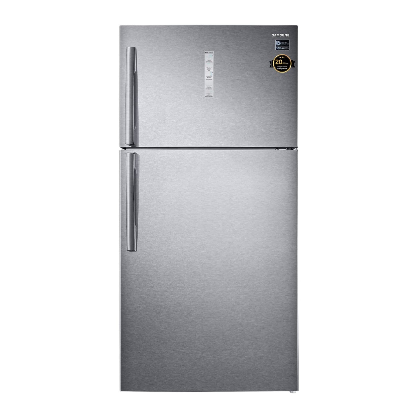 Samsung 810 Liters, Top Mount Refrigerator, RT58K7057SL/AE, Easy Clean Steel, Twin Cooling Plus, 20 Year Warranty on Digital Inverter Compressor