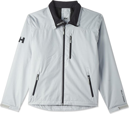 Helly-Hansen Men's Crew Midlayer Waterproof Sailing Jacket Crew Midlayer Fleece Lined Waterproof Windproof Rain Jacket