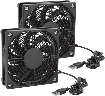 PC Cooler, PC Cooling Fan, Multiple Power Supply PC Computer for TV Modem Routers