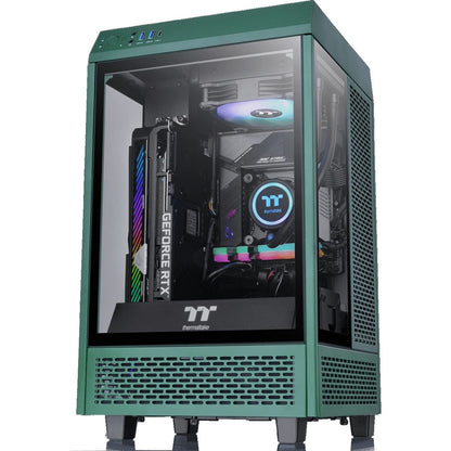 Thermaltake Tower 100 Black Edition Tempered Glass Type-C (Usb 3.1 Gen 2) Mini Tower Computer Chassis Supports Mini-Itx Ca-1R3-00S1Wn-00