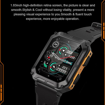 Military Smart Watch with Bluetooth Calling Smartwatch for Men and Women Fitness Tracker with Heart Rate Monitor Sleep and Waterproof