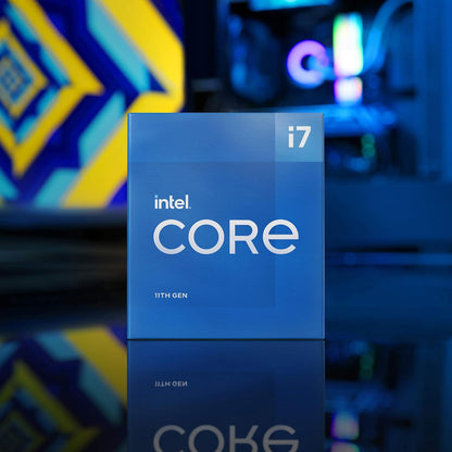 Intel® Core™ i7-11700 Desktop Processor 8 Cores up to 4.9 GHz LGA1200 (Intel® 500 Series & Select 400 Series Chipset) 65W