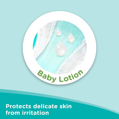 Pampers Baby-Dry Taped Diapers with Aloe Vera Lotion, up to 100% Leakage Protection, Size 4, 9-14kg, 240 Count