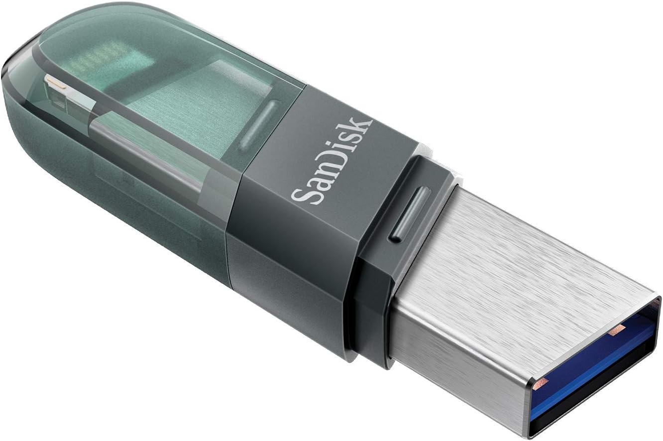 Sandisk 64GB SanDisk iXpand Flash Drive Luxe SDIX70N 064G GN6NN, Silver