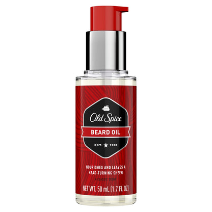 Old Spice, Beard Oil for Men, 1.7 oz