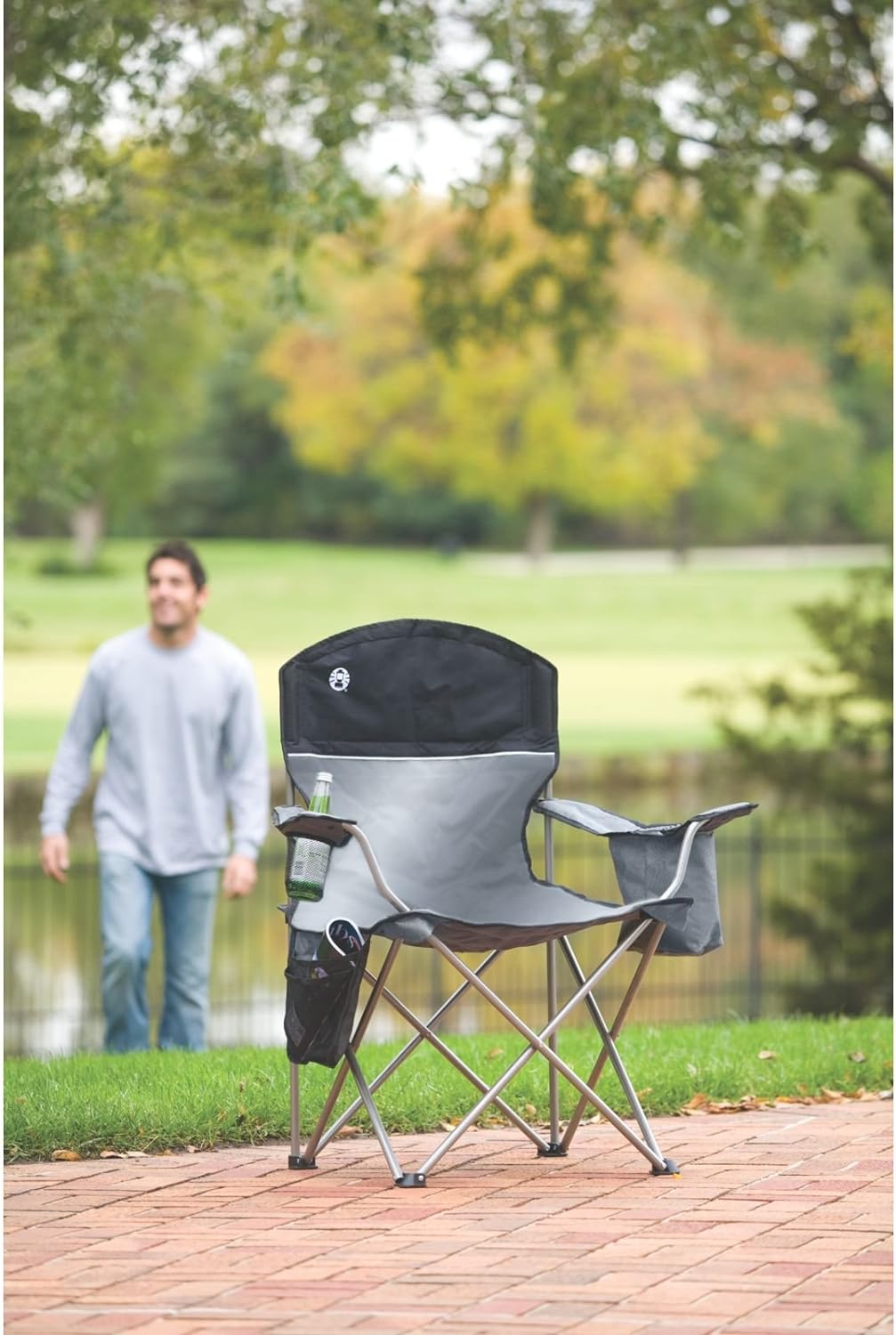 Coleman Quad Chair - Black