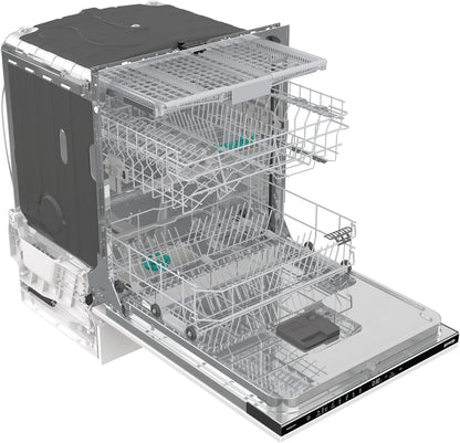 Gorenje GV643D60 16 Place Settings & 6 Programs Fully Integrated Dishwasher, Speed Wash Function & Self-Cleaning Program, Overflow Protection, Made in Slovenia, White, 1 Year Warranty