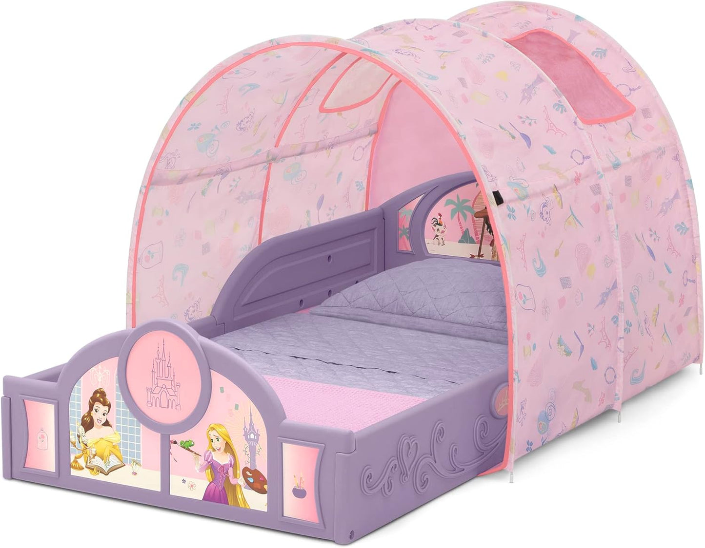 Delta Children Sleep and Play Toddler Bed with Tent