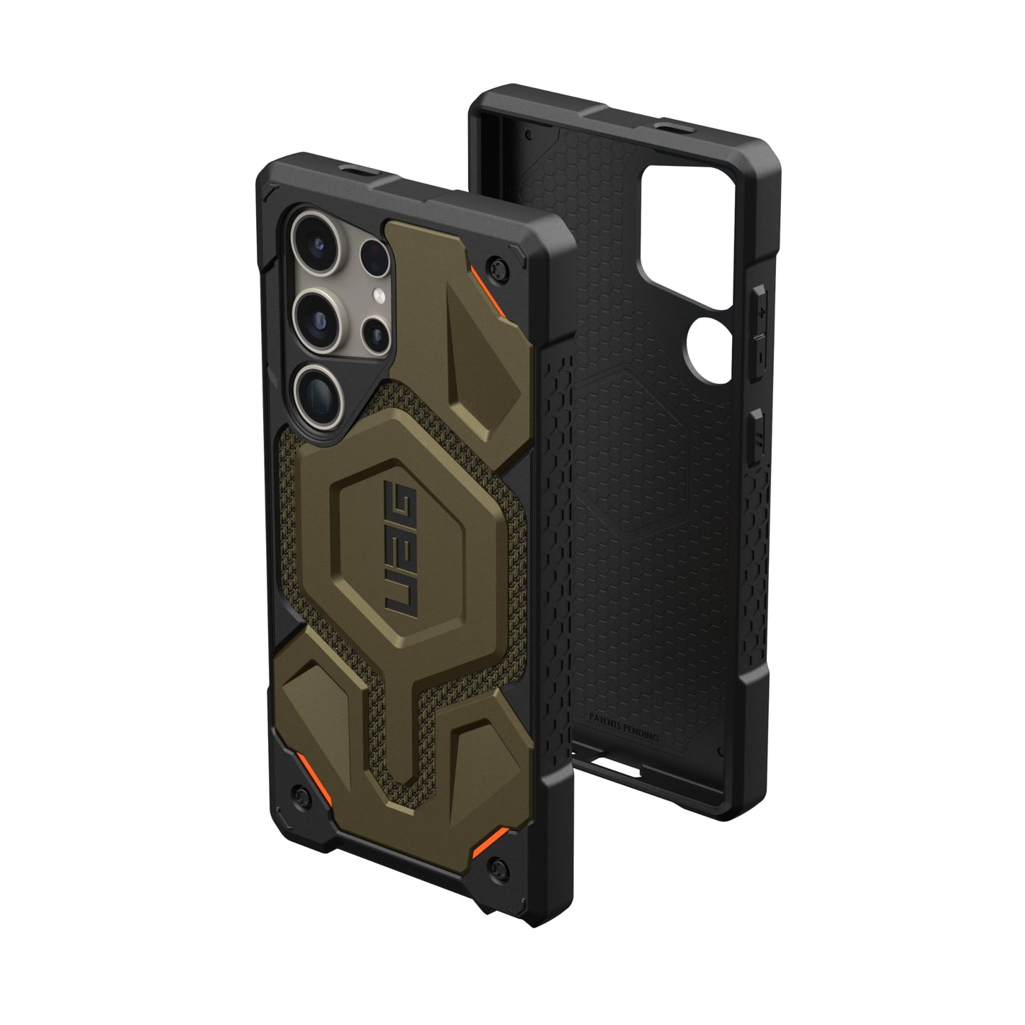 Urban Armor Gear UAG Monarch Pro Kevlar [MagSafe Compatible] Samsung Galaxy S24 ULTRA case cover [25 Feet Drop tested] - Kevlar Black