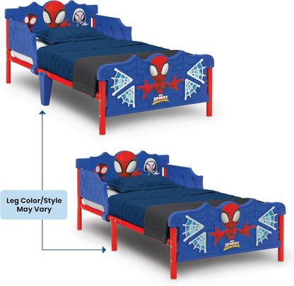 Delta Children - Spidey and His Amazing Friends 3D Toddler Bed, Blue