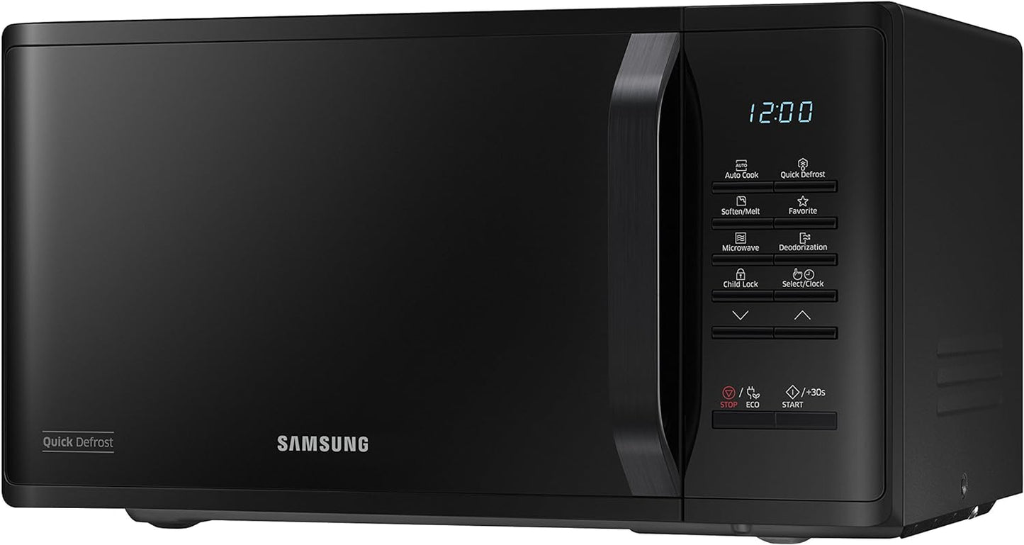 Samsung MS23K3513AW Solo Microwave, 800W, 23 Litre, White