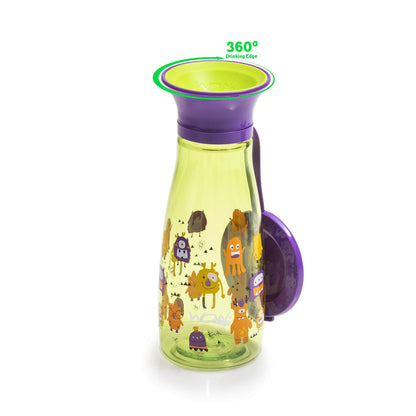 WOW CUP MINI 360 Sippy Cup, 12 oz / 350 ml (Teal Blue)