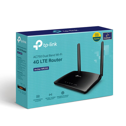 TP-Link AC750 Wireless Dual Band 4G LTE Router Archer MR200