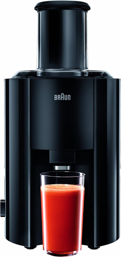 Braun Multiquick 3 Spin Juicer, Black, J300"Min 1 year manufacturer warranty"