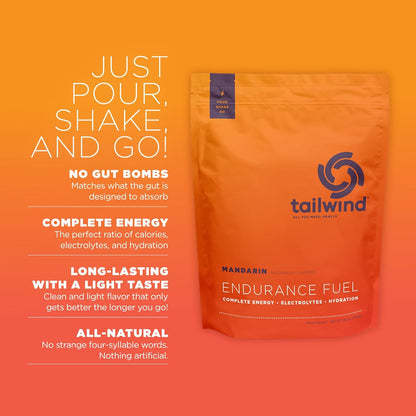 Tailwind Nutrition Endurance Fuel Berry 50 Servings, Hydration Drink Mix with Electrolytes and Calories, Non-GMO, Free of Soy, Dairy, and Gluten, Vegan Friendly