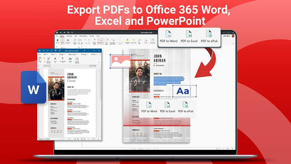 PDF Extra Premium - Professional PDF Editor – Edit, Protect, Annotate, Fill and Sign PDFs - 1 PC/ 1 User / 1year Subscription