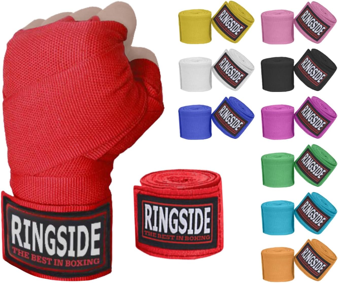 Ringside Mexican Style Boxing Hand Wraps (Pair)