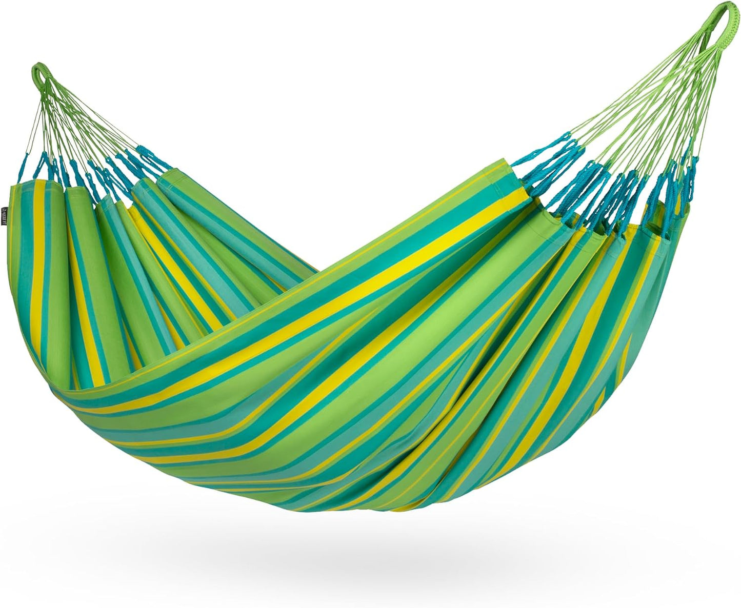 LA SIESTA Brisa classic swing hammock, double (160 cm width), hanging bed suitable for outdoor