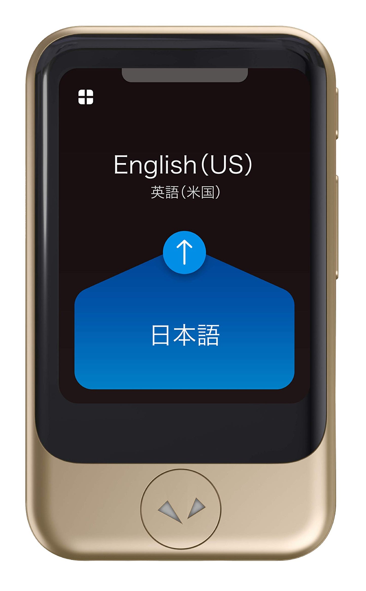 Pocketalk S Two-Way Voice Translator with Built-in Data (Gold)