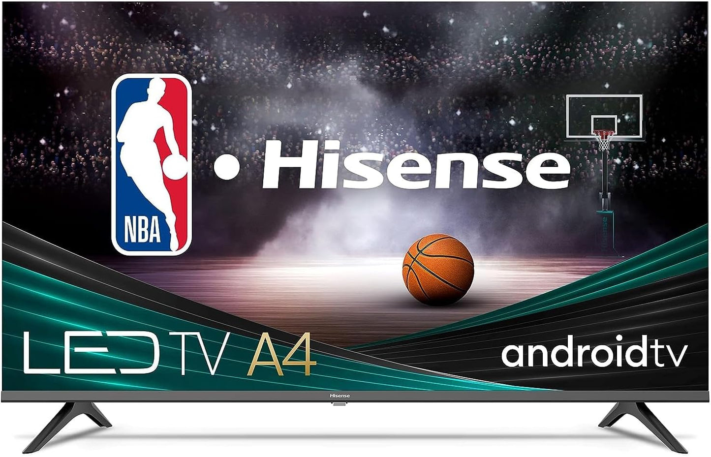 Hisense A4 Series 32-Inch HD Smart Android TV with DTS Virtual X, Game & Sports Modes, Chromecast Built-in, Alexa Compatibility (32A4H, 2022 New Model)